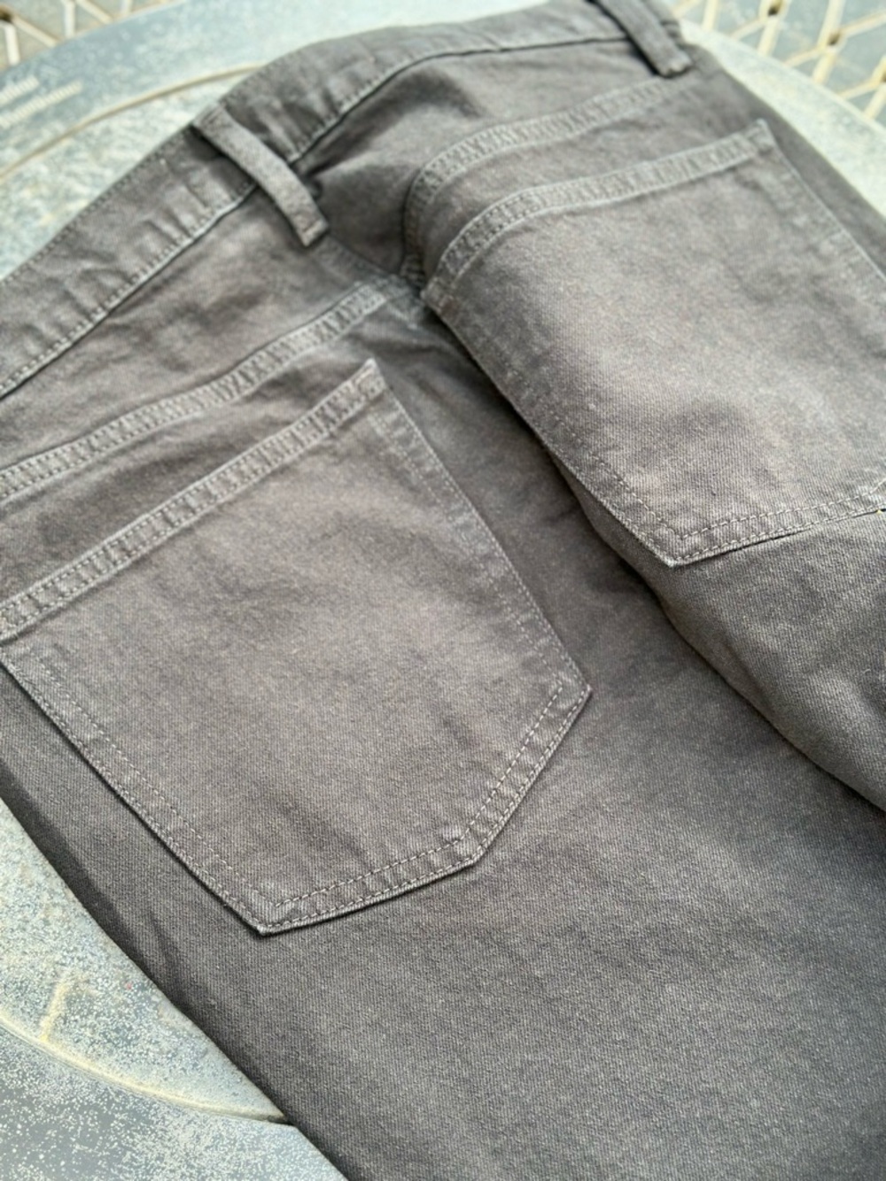 NWT Universal Thread Womens High Rise Straight Leg Stretch Black Jeans - Picture 6 of 9